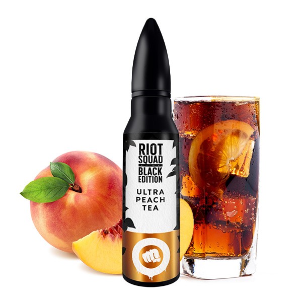 Riot Black Ultra Peach Tea 5ml Aroma Longfill (Steuer)