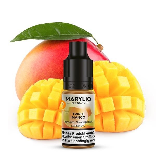 MARYLIQ 10ml Tripple Mango Nikotinsalzliquid 10mg (Steuer)