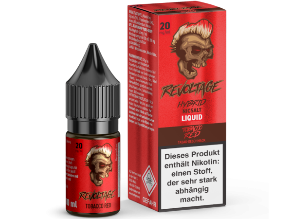 Revoltage Tobacco Red Hybrid Liquid 10ml 20mg (Steuer)