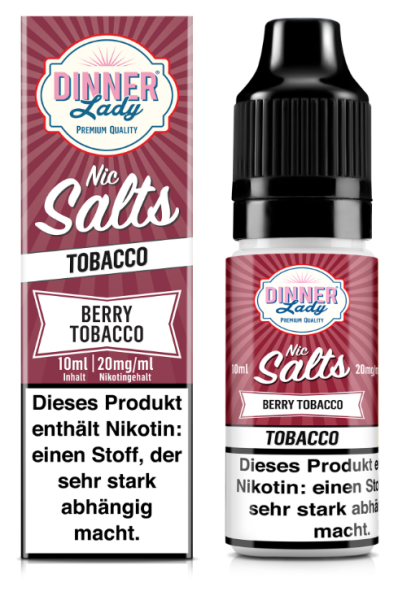 Dinner Lady Berry Tobacco 10ml 20mg (Steuer)