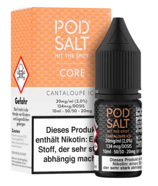 Pod Salt Core Cantaloupe 20 mg 10ml (Steuer)