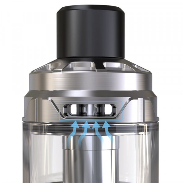 Cubis Max Clearomizer silber