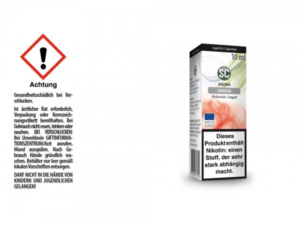 SC Erdbeere 3mg MHD