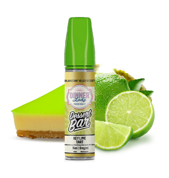 Dinner Lady Desert Bar Key Lime Tart 14ml Aroma Longfill