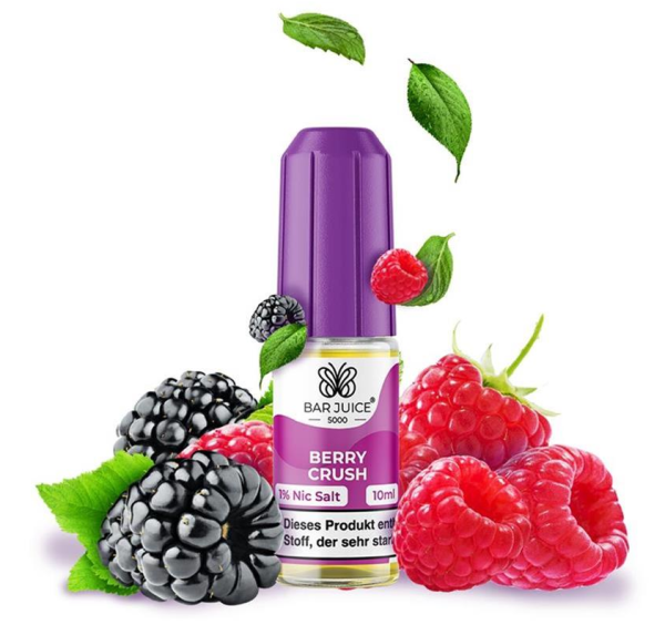 Bar Juice 5000 NicSalt Liquid 10ml 10mg Berry Crush (Steuer)