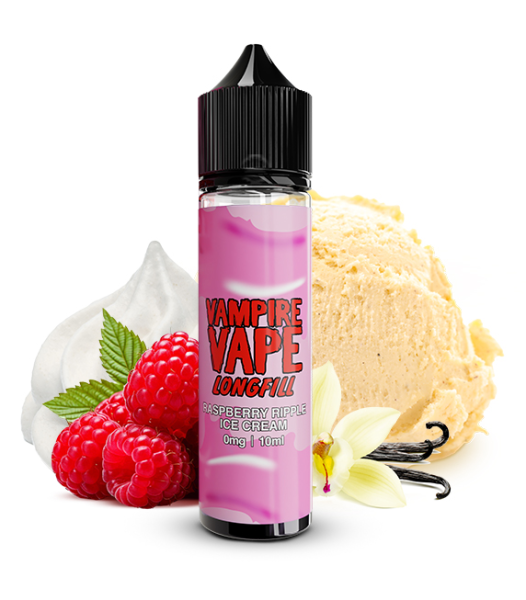 Vampire Vape Dessert Longfill Raspberry Ripple Ice 10ml Aroma (Steuer)