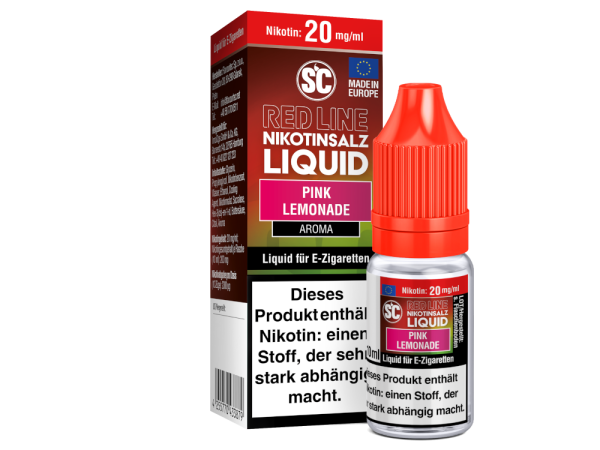 SC Red Line Pink Lemonade 20mg 10ml