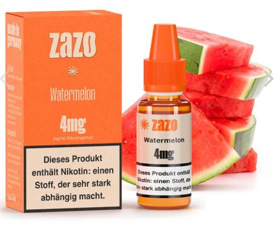 Zazo Watermelon 4mg 10ml (Steuer)