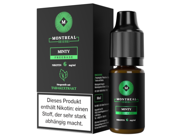 Montreal Original Minty 6mg 10ml (Steuer)