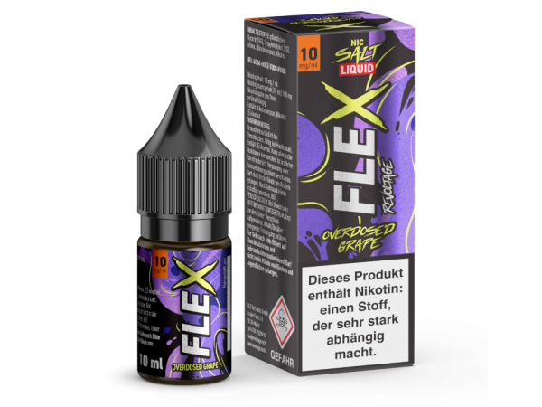 Revoltage FLEX Grape NicSalt 10ml 10mg (Steuer)