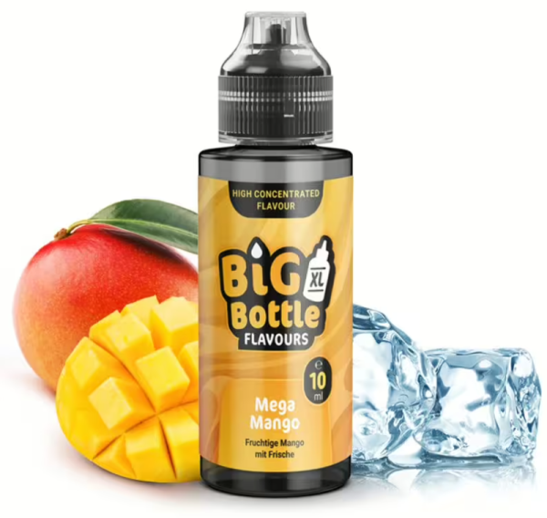 Big Bottle Mega Mango Aroma 10ml Longfill (Steuer)