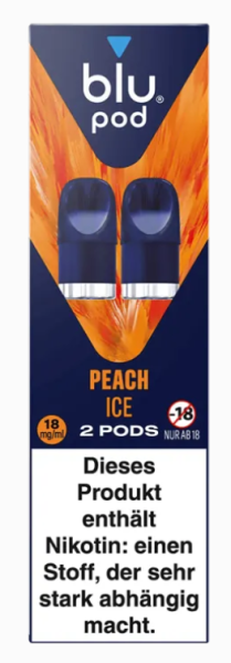 blu Pod Peach Ice 18mg 2er Pack