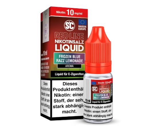 SC Red Line Frozen Blue Razz Lemonade 10mg 10ml