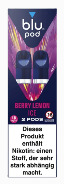 blu Pod Berry Lemon Ice 18mg 2er Pack
