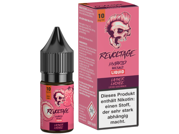 Revoltage Laser Lychee Liquid 10ml 10mg (Steuer)