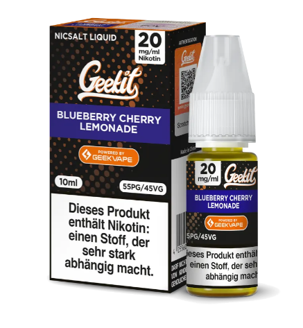 Geekit Blueberry Cherry Lemonade 20mg