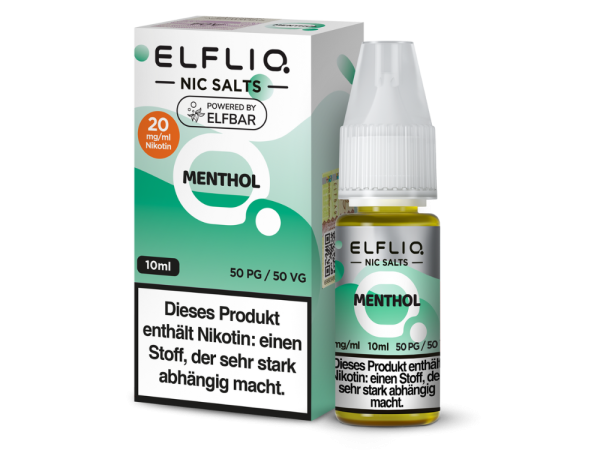 Elfbar Elfliq Menthol 20mg Nikotinsalzliquid 10ml (Steuer)