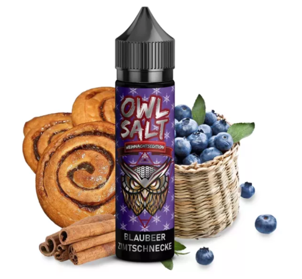 OWL Salt Longfill Blaubeer Zimtschnecke Aroma 10ml Longfill (Steuer)