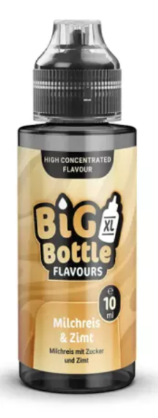 Big Bottle Milchreis & Zimt Aroma 10ml Longfill (Steuer)