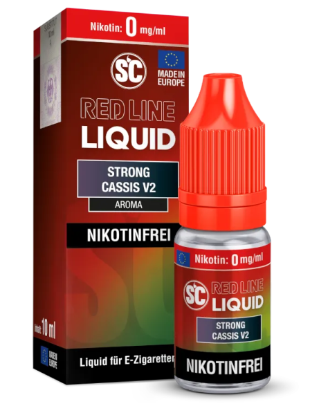 SC Red Line Strong Cassis V2 0mg 10ml