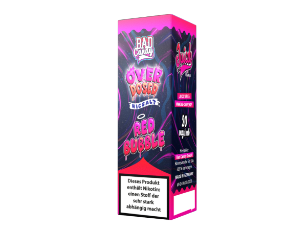 Bad Candy JUICD Nikotinsalz Red Bubble 20mg 10ml (Steuer)