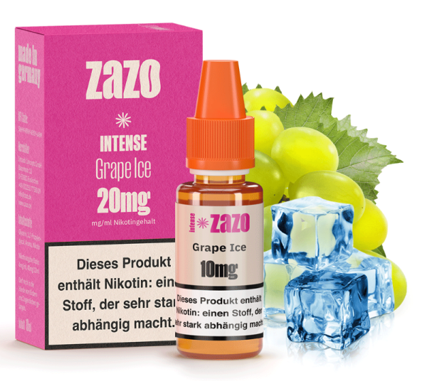 ZAZO Intense Grape Ice Niksalt 20mg 10ml