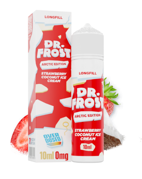 Dr. Frost Arctic Edition Strawberry Coconut Ice Cream 14ml Aroma Longfill (Steuer)