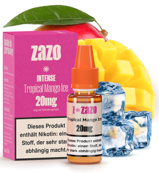 ZAZO Intense Tropical Mango Ice Niksalt 20mg 10ml