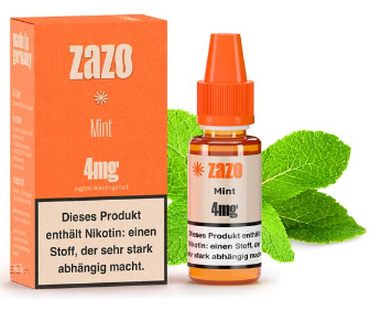 Zazo Mint 4mg 10ml (Steuer)