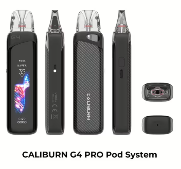 Uwell Caliburn G4 Pro Kit schwarz
