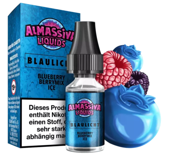 Almassiva Nikotinsalz Blaulicht 10ml 10mg (Steuer)