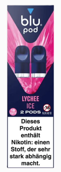 blu Pod Lychee Ice 18mg 2er Pack
