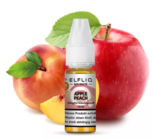 Elfbar Elfliq Apple Peach Nikotinsalzliquid 10mg 10ml (Steuer)