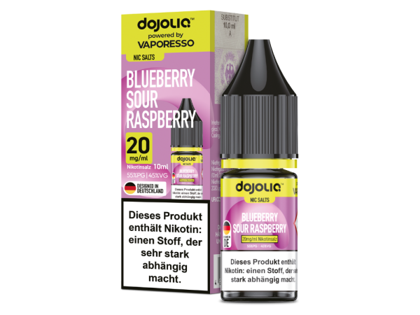 Vaporesso Dojolic Blueberry Sour Raspberry 20mg 10ml