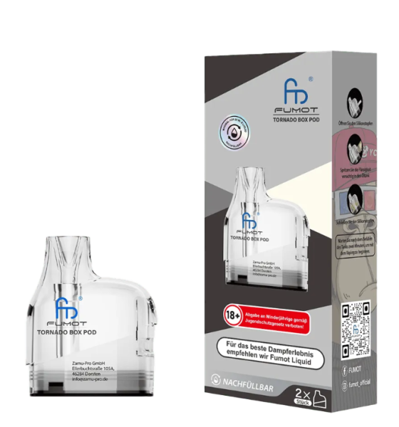 Fumot RandM Tornado Box Pod 0,9 Ohm 10ml