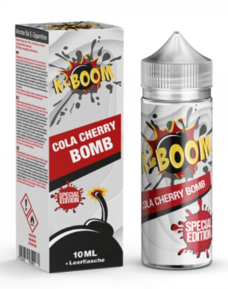 K-Boom Cola Cherry Bomb 10ml Aroma Longfill (Steuer)
