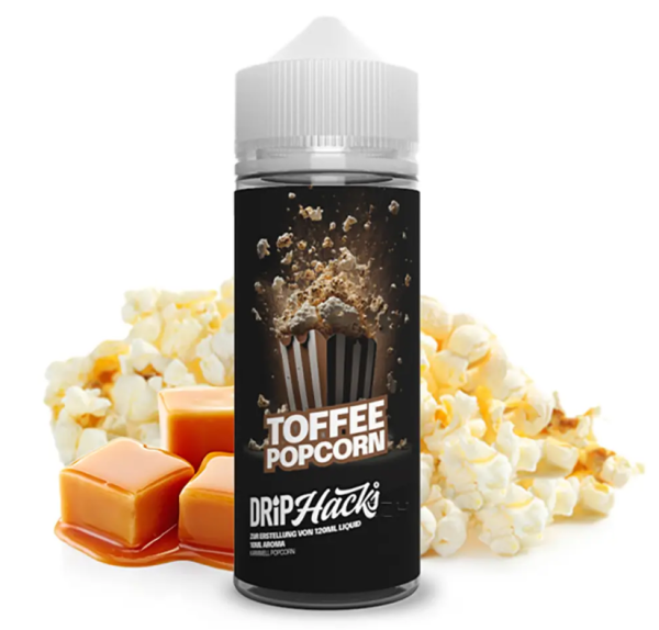 Drip Hacks Toffee Popcorn 10ml Aroma Longfill (Steuer)