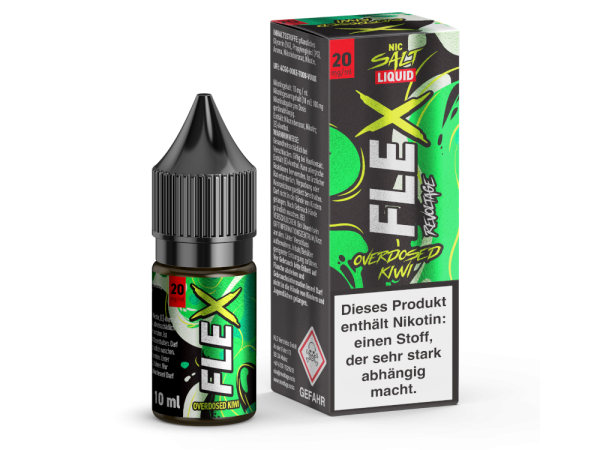 Revoltage FLEX Kiwi NicSalt 10ml 20mg (Steuer)