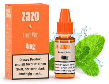 Zazo Fresh Mint 4mg 10ml (Steuer)