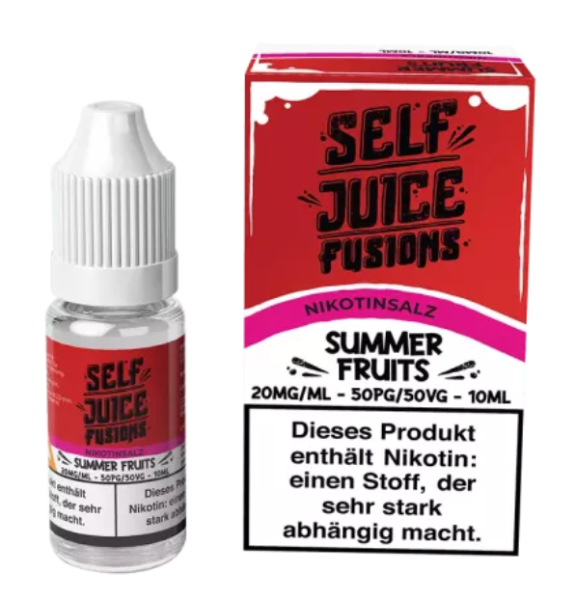 Self Juice Summer Fruits Nikotinsalz 20mg 10ml (Steuer)