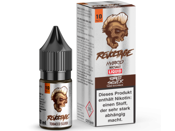 Revoltage Tobacco Silver Hybrid Liquid 10ml 10mg (Steuer)