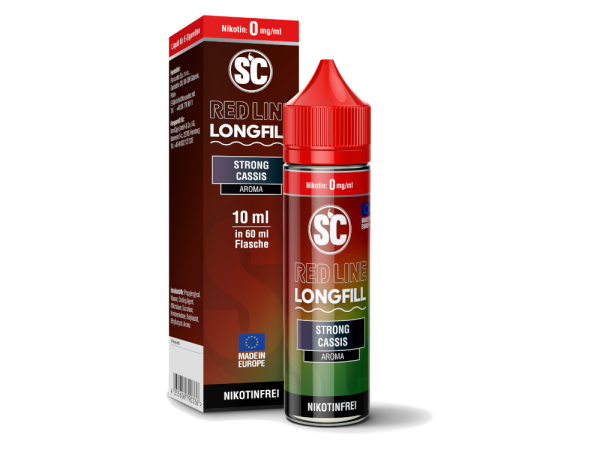 SC Red Line Strong Cassis 10ml Aroma Longfill (Steuer)