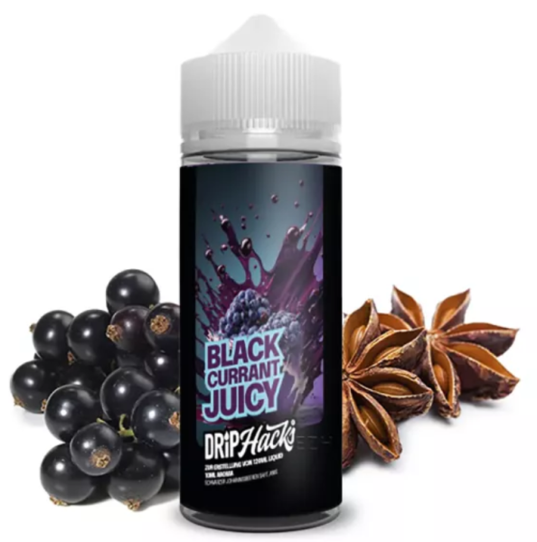 Drip Hacks Blackcurrant Juicey 10ml Aroma Longfill (Steuer)