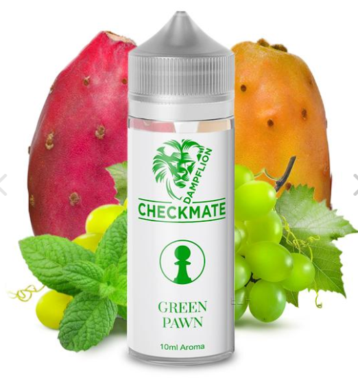 Dampflion Checkmate Green Pawn Aroma 10ml Longfill (Steuer)