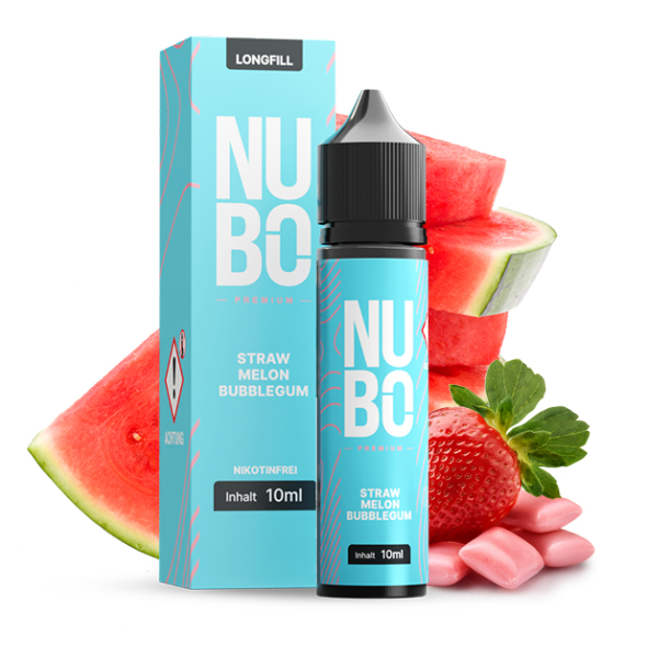 NUBO Strawmelon Bubblegum Aroma 10ml Longfill