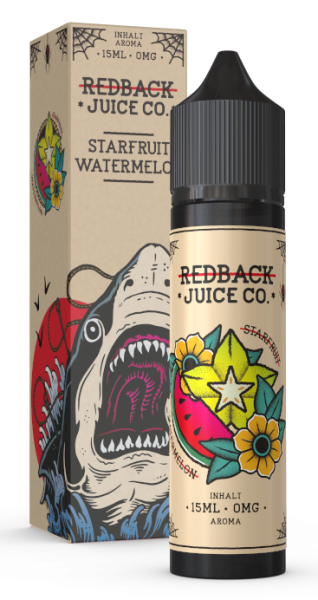 Redback Juice Starfruit Watermelon 15ml Aroma Longfill