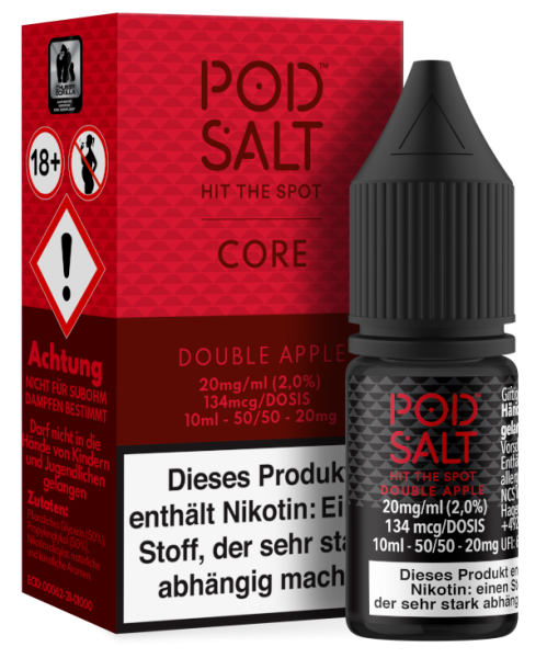 Pod Salt Double Apple 20 mg 10ml (Steuer)