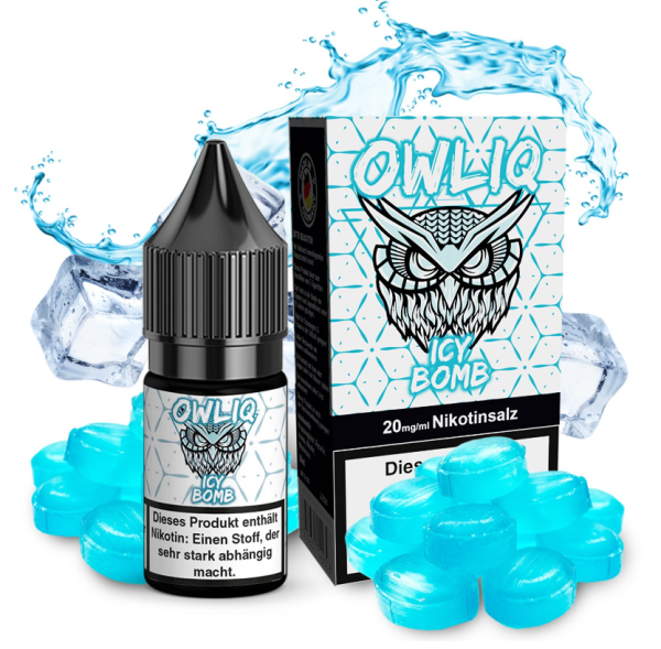 OWLIQ Icy Bomb Nikotinsalz Liquid 10ml 20mg (Steuer)