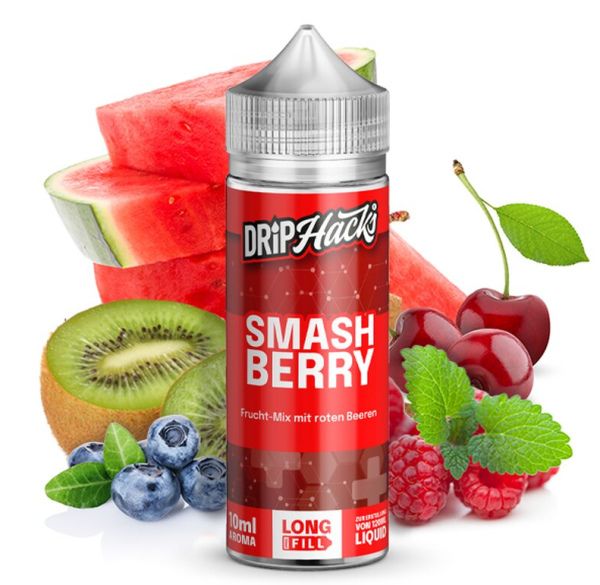 Drip Hacks Smash Berry Aroma 10ml Longfill (Steuer)