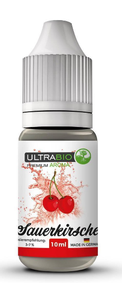 Ultrabio Sauerkirsche 10ml Aroma (Steuer)